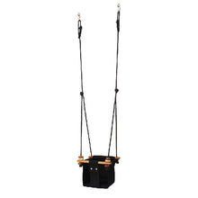 Solvej Swings Baby and Toddler Swing – Coral Black