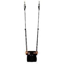Solvej Swings Baby and Toddler Swing – Coral Black